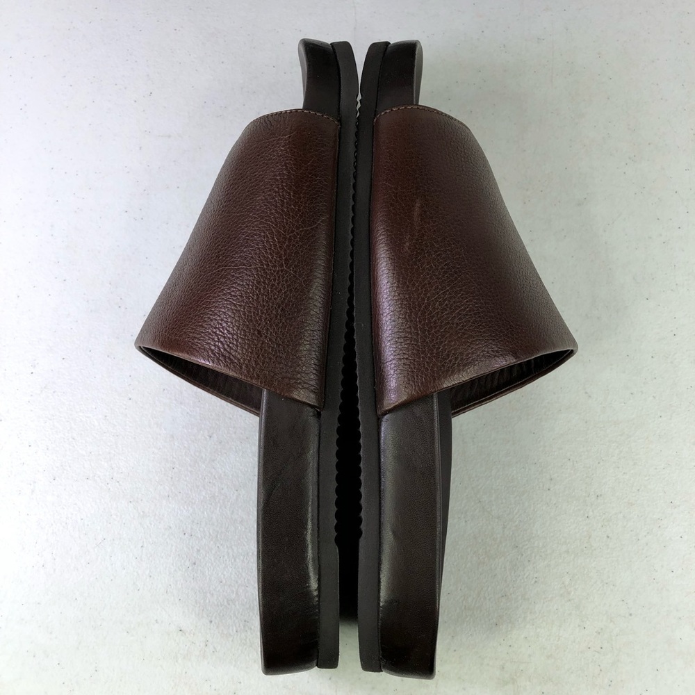 The Men’s Store Bloomingdales Smith Slide Brown Sandals - Picture 2 of 9